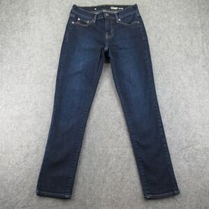 Gap 1969 Women's Jeans Dark Wash‎ Size 25 Skinny Stretch Denim